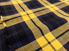 Exclusive Collection 西脇産先染綿麻ビッグタータン_拡大イメージ