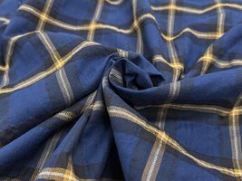 【現品限り特価】Exclusive Collection オーガニックヘリンボンシャーリングチェック_拡大イメージ