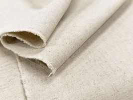 【現品限り特価】近江生まれの150㎝幅ハーフリネンキャンバス無地_拡大イメージ