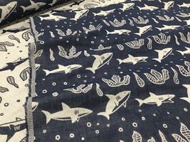 Exclusive Collection 播州織ダブルガーゼジャカードサメ