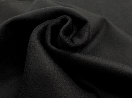 アンゴラ混プレミアムウールビーバー無地ブラック