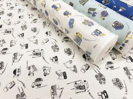 CBプリントNuance kids「ワーキングビークル」_拡大イメージ