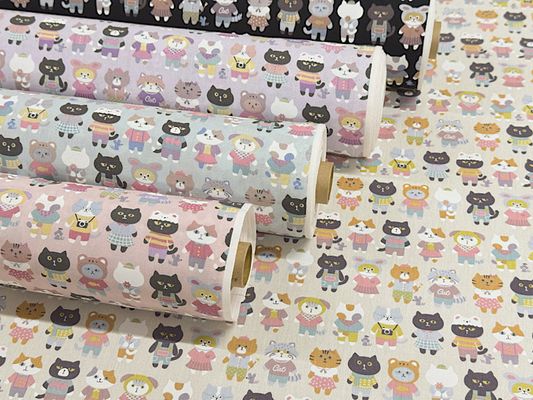 CBプリントNuance kids「コーディネートキャッツ」