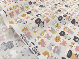 CBプリントNuance kids「コーディネートキャッツ」_拡大イメージ