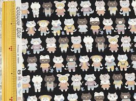 CBプリントNuance kids「コーディネートキャッツ」_拡大イメージ