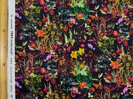 『nora.』野の花畑のシーチングプリント_拡大イメージ