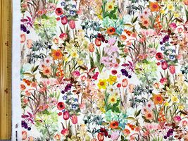 『nora.』野の花畑のシーチングプリント_拡大イメージ