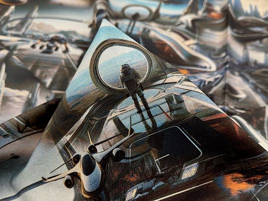 『nora.』シーチングプリント「Space Travel」