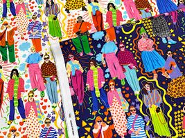 『nora.』ファッショニスタGIRLのシーチングプリント_拡大イメージ