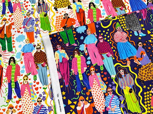 『nora.』ファッショニスタGIRLのシーチングプリント