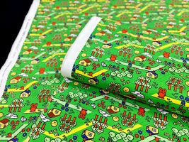 『nora.』シーチングプリント「NORA KUMA DOT」_拡大イメージ