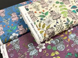 『nora.』シーチングプリント「The Liminal Garden.」_拡大イメージ