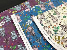 『nora.』シーチングプリント「The Liminal Garden.」_拡大イメージ