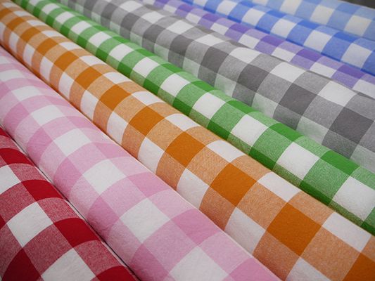 サンドウォッシュ ギンガムチェック(約３cmチェック)