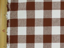 サンドウォッシュ ギンガムチェック(約３cmチェック)チョコ