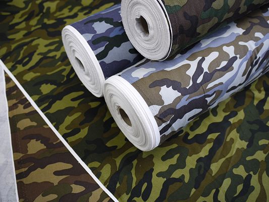 迷彩柄 ツイルプリント