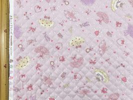 お気に入りシリーズ2026 オックスキルティング「バレエハート」ライトピンク