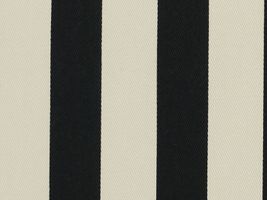 ２センチの ツイル ストライププリントブラック