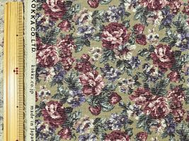 ゴブラン調花柄ドビープリント「Exclusive Rose」_拡大イメージ