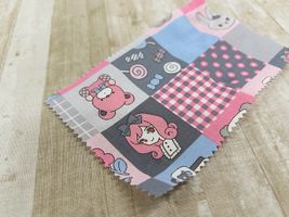 Saori Oguchi Fabric collection パッチワークガールのスケアープリント_拡大イメージ