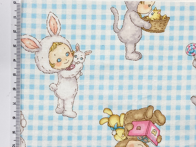 ご予約開始しました♡かわいいシャーティングプリント生地