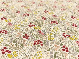 コットンこばやし ナチュラルトーンの花柄ブロードプリント_拡大イメージ