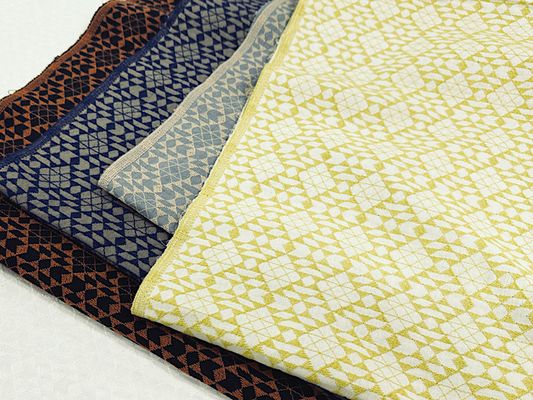 【現品限り特価】Exclusive Collection 三角タイルのダブルガーゼレース