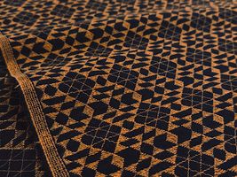 【現品限り特価】Exclusive Collection 三角タイルのダブルガーゼレース_拡大イメージ