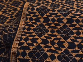 【現品限り特価】Exclusive Collection 三角タイルのダブルガーゼレース_拡大イメージ