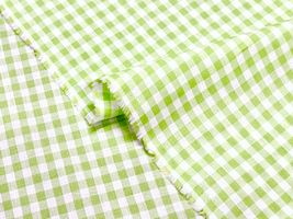 さらりとした肌触りのギンガムチェック_拡大イメージ