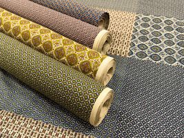 ORIENTAL バティックパッチワーク調スケアープリント_拡大イメージ