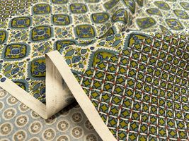 ORIENTAL バティックパッチワーク調スケアープリント_拡大イメージ