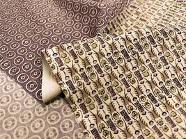 ORIENTAL バティックパッチワーク調スケアープリント_拡大イメージ