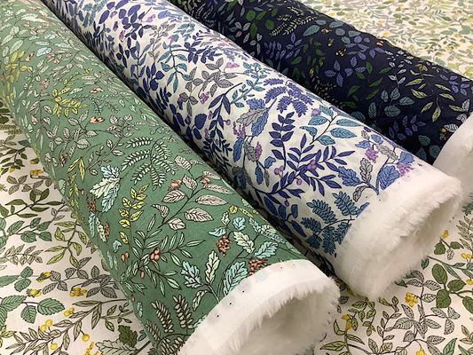 Exclusive Collection 60ローンプリント「タイニー・リーフ」