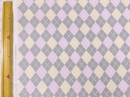 オックスプリント「アーガイルチェック/ARGYLE」グレー系