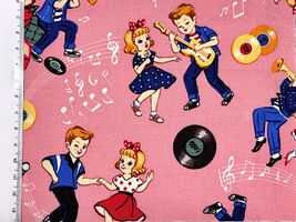 Sugar Rock「ラブ ロカビリー」ピンク地