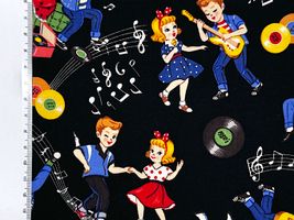 Sugar Rock「ラブ ロカビリー」ブラック地