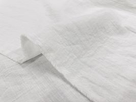 リンクル二重織りソフトコットン「スフレ」オフホワイト