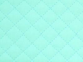 ブロード キルティング無地サックス