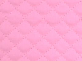 ブロード キルティング無地ピンク