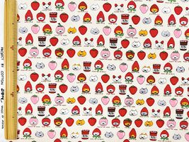 コットンこばやし ベリーニャンコのコットンキャンバスプリント_拡大イメージ