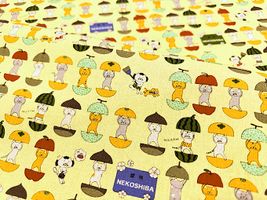 コットンこばやし 愉快な猫さんのコットンキャンバスプリント_拡大イメージ