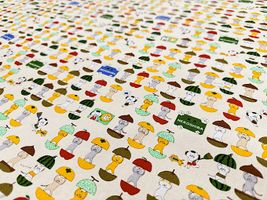 コットンこばやし 愉快な猫さんのコットンキャンバスプリント_拡大イメージ