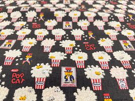 コットンこばやし コットンキャンバスプリント「POP CAT」_拡大イメージ