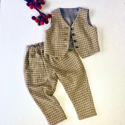 Exclusive Collection 3つ杢チェックコットンツイード2