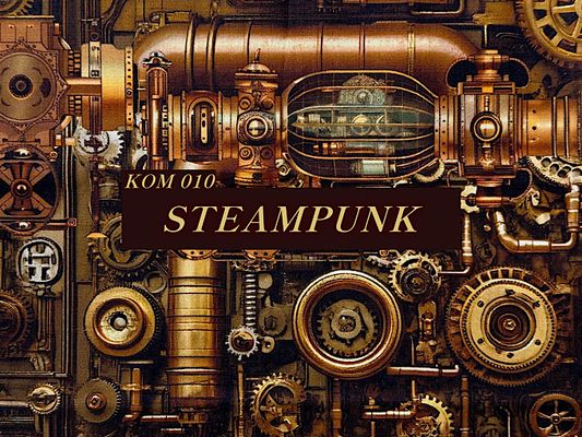 シーチングプリント「STEAMPUNK」