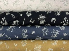 通販限定・トビマツショウイチロウ 猫の綿麻刺しゅう_拡大イメージ