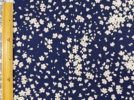 サザンクロスプリント「桜吹雪」ネイビー