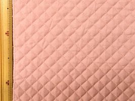 くすみかわいいキルティング無地ミストピンク