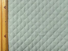 くすみかわいいキルティング無地ミストブルー